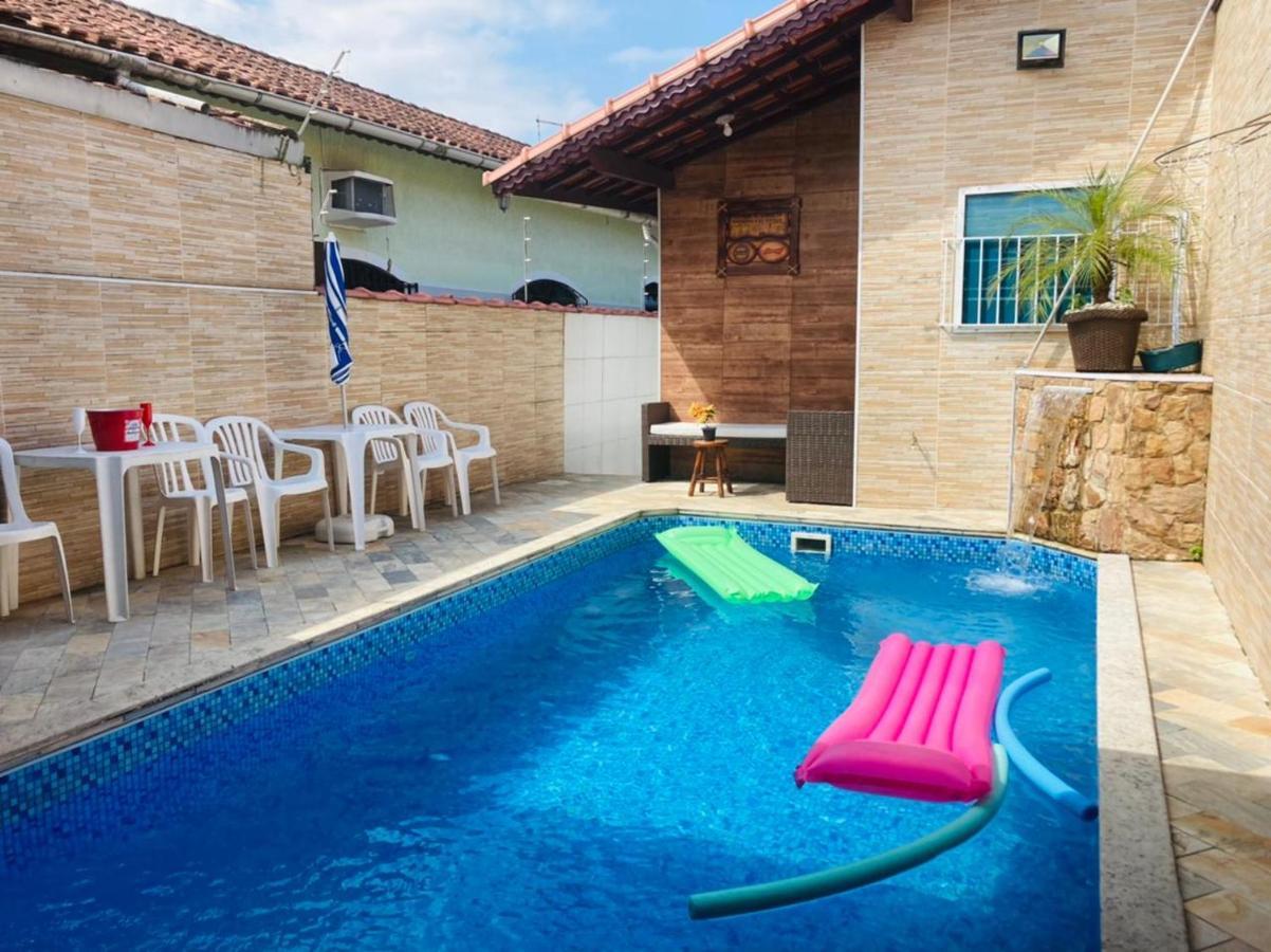 Casa Moderna E Aconchegante Com Opcao De Piscina Aquecida Cobrado A Parte, Area Gourmet Com Churrasqueira Em Deck Coberto, Lareira Na Sala A Apenas 50 Metros Da Praia Villa ปรายากรันเด ภายนอก รูปภาพ